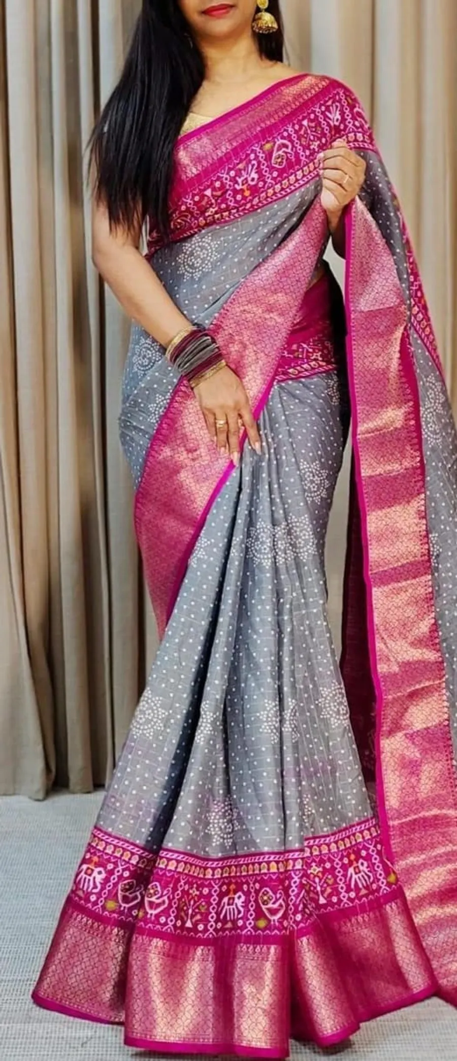 Premium Rekko Silk Saree